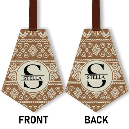 Customize This Chic Monochrome Handbag Tag