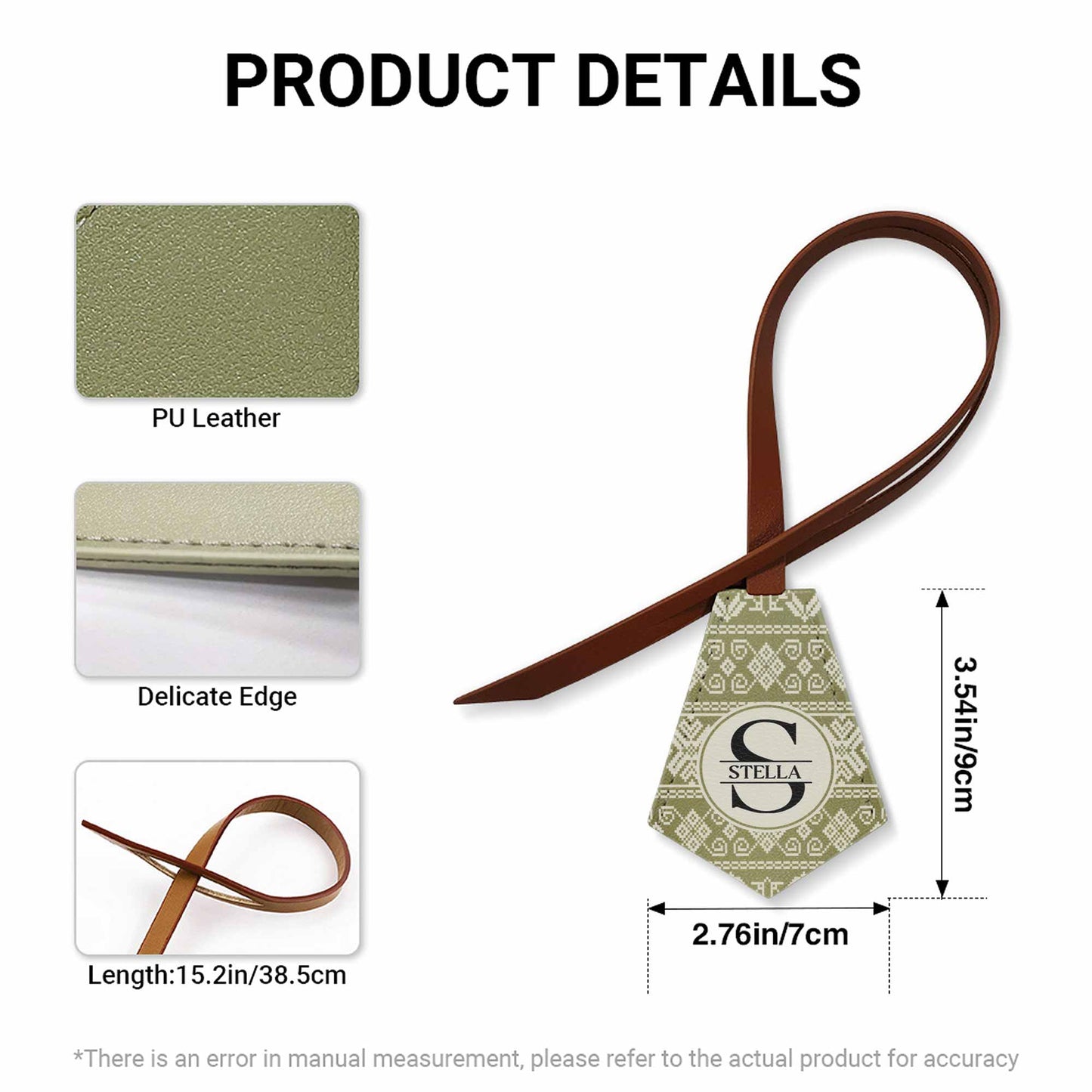 Customize This Chic Monochrome Handbag Tag