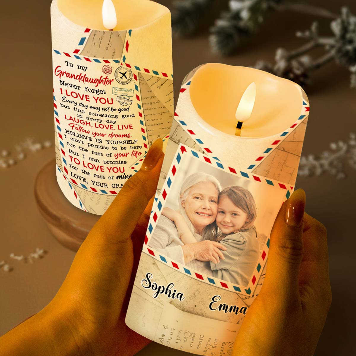 To My Granddaughter Follow Your Dreams Letter Love Promise