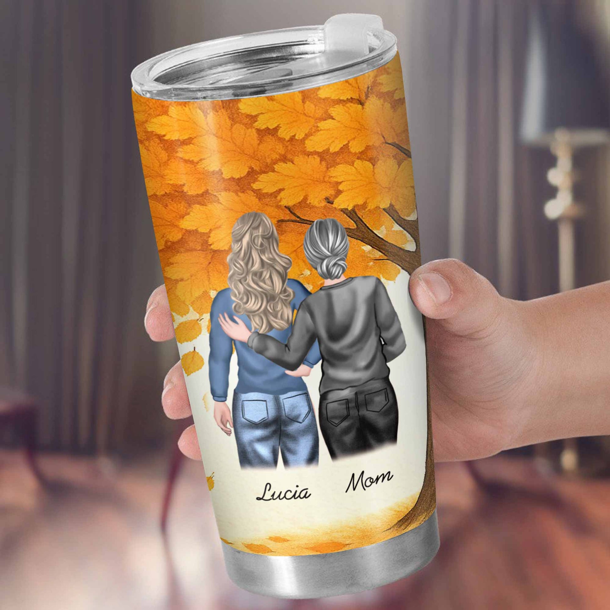 Autumn Memories With Mom, Customizable Design