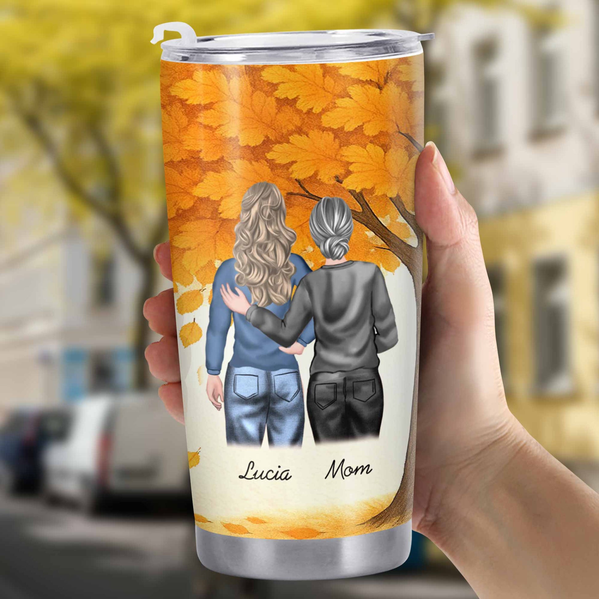 Autumn Memories With Mom, Customizable Design