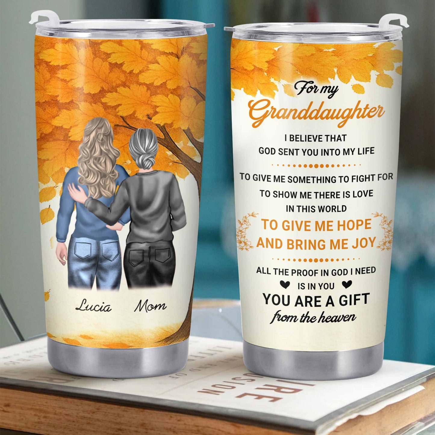 Autumn Memories With Mom, Customizable Design
