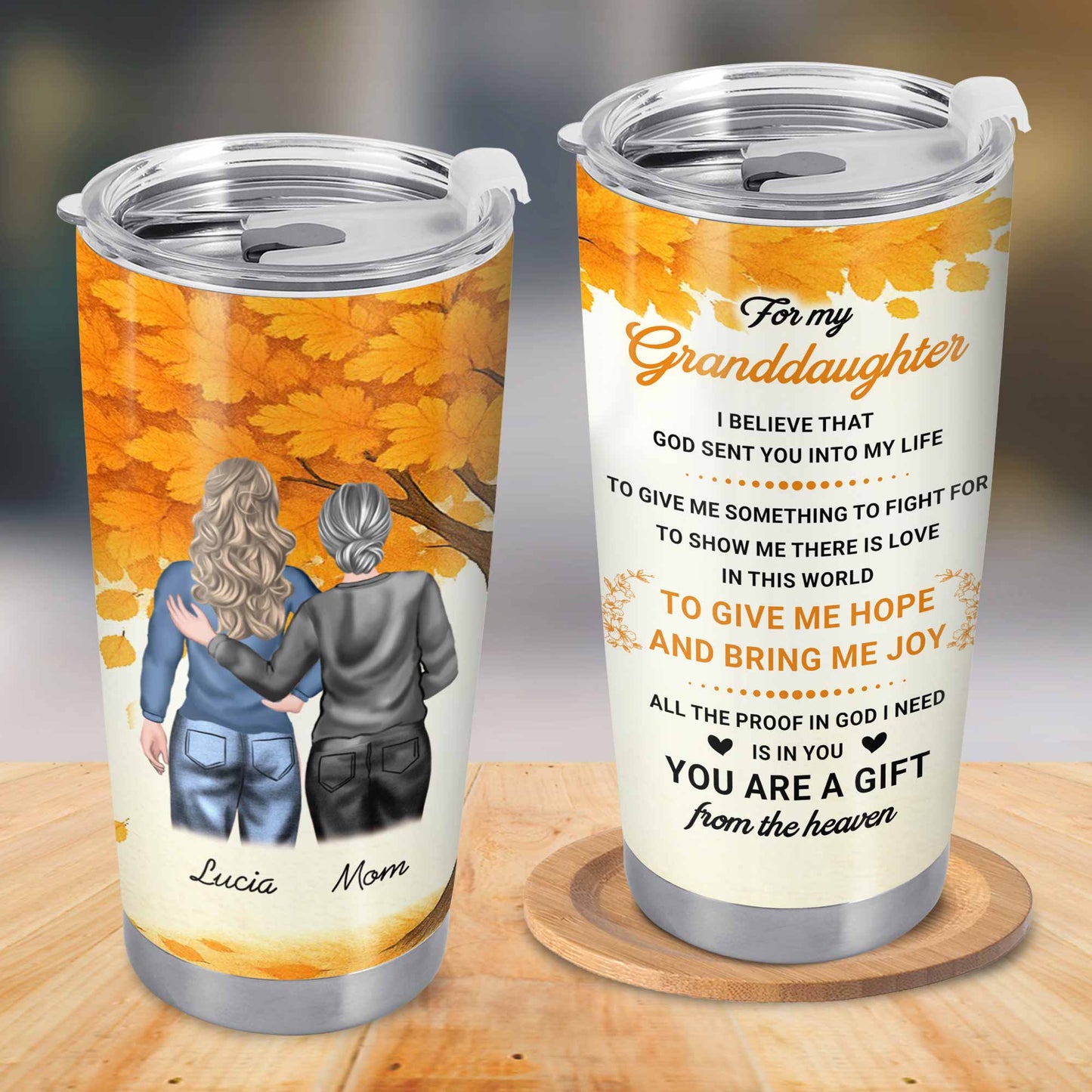 Autumn Memories With Mom, Customizable Design