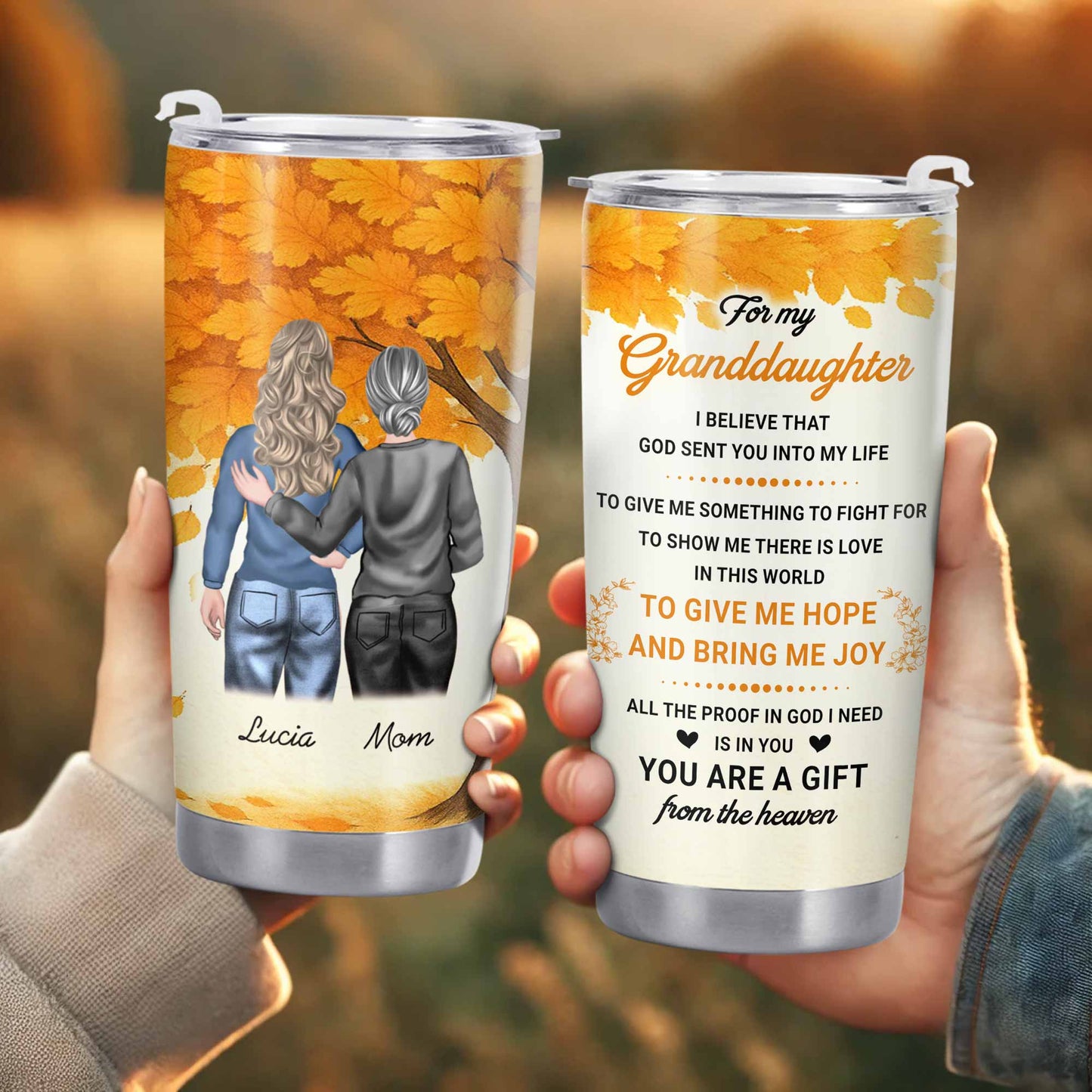 Autumn Memories With Mom, Customizable Design