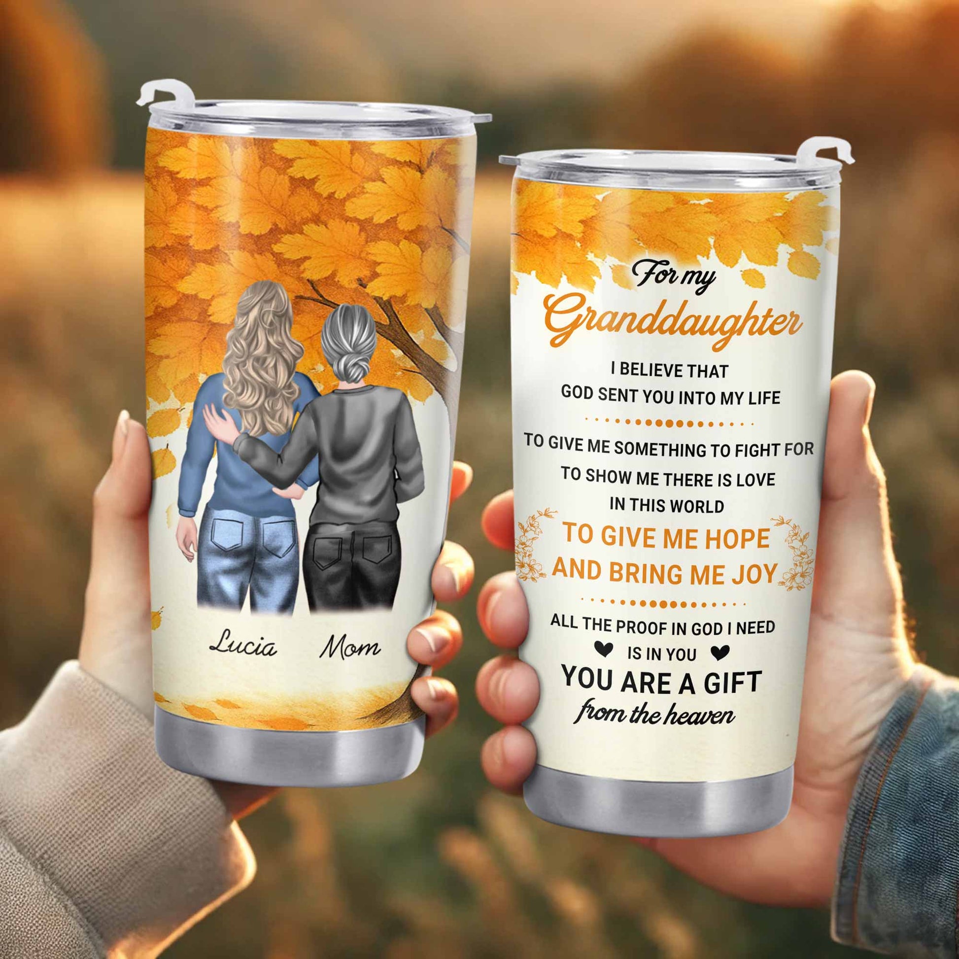 Autumn Memories With Mom, Customizable Design