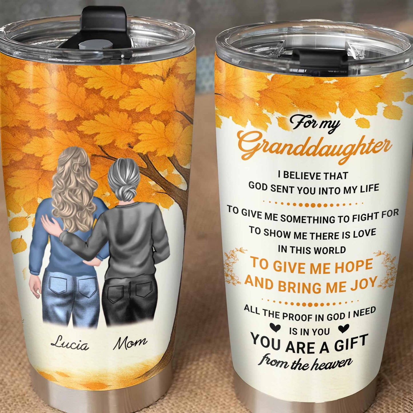 Autumn Memories With Mom, Customizable Design