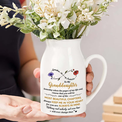 To My Granddaughter Always Keep Me In Your Heart