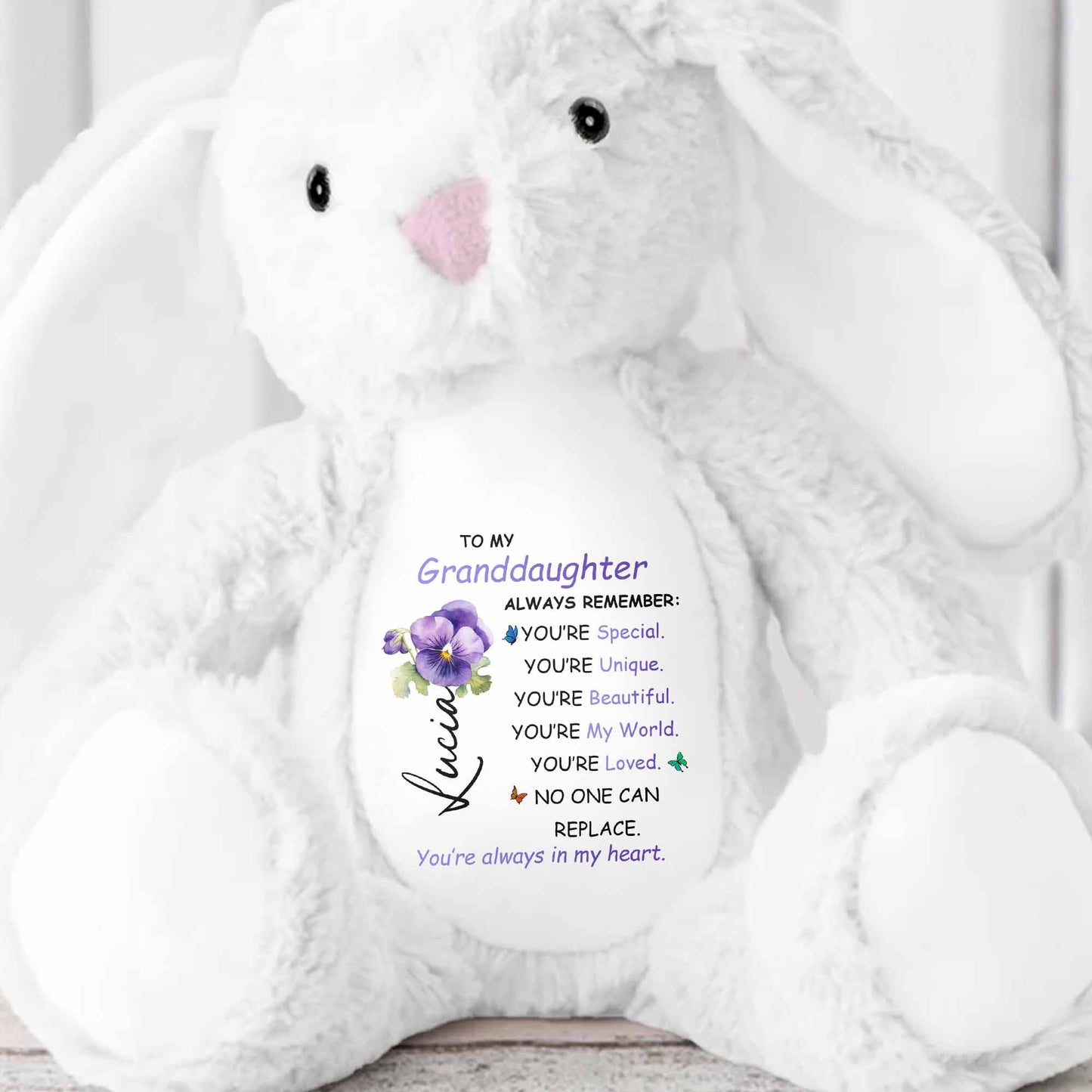 To My Granddaughter, Always Remember You Are Loved