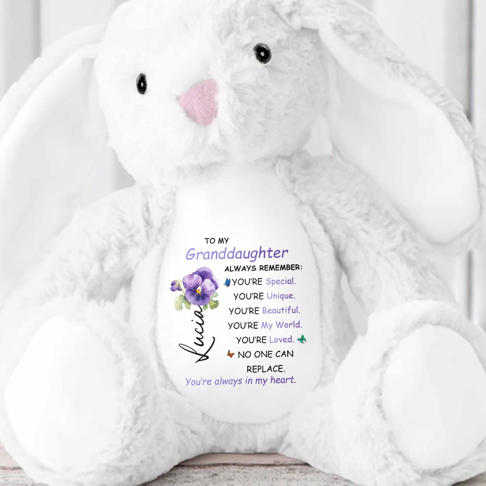 To My Granddaughter, Always Remember You Are Loved