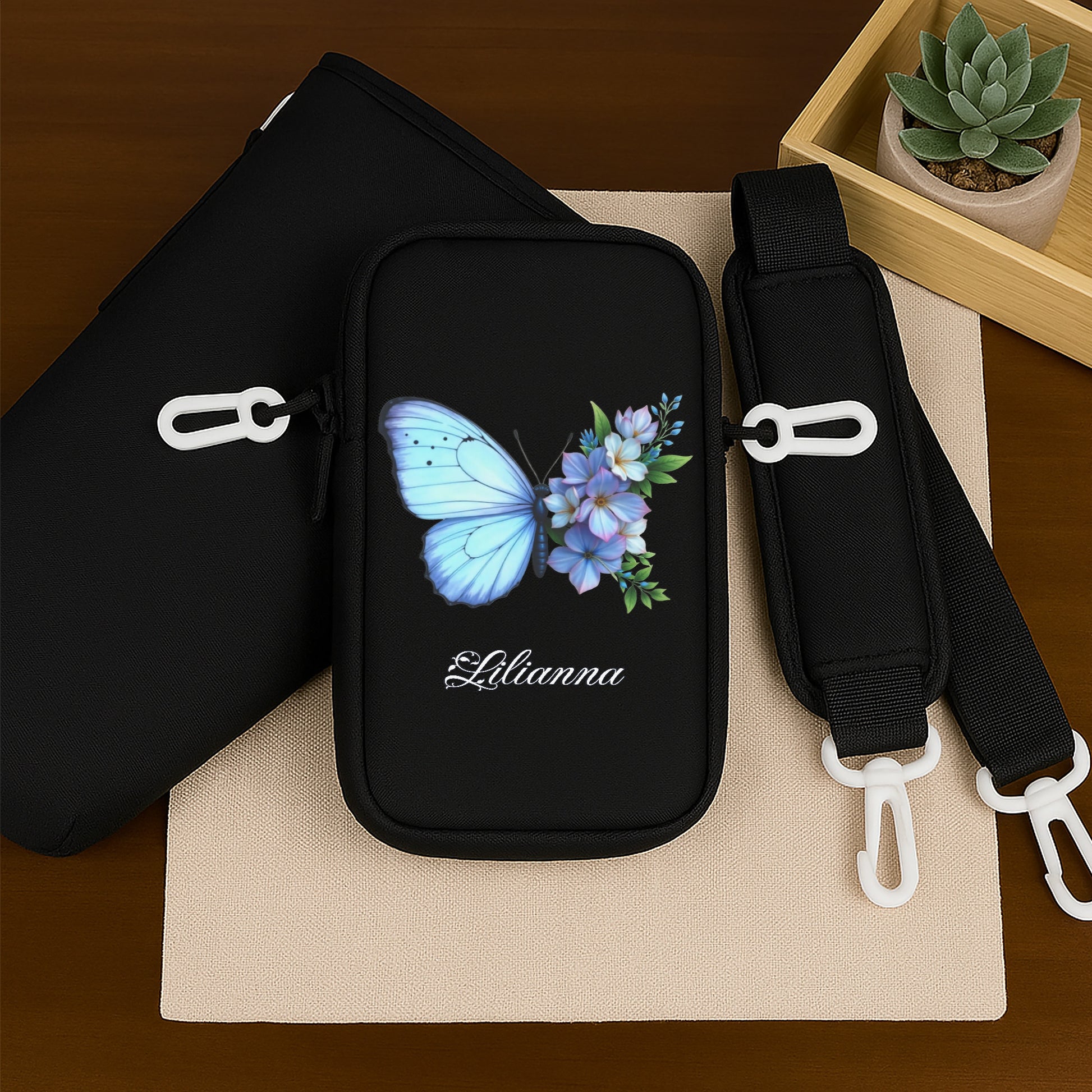 Celebrate Nature With Butterfly And Flowers