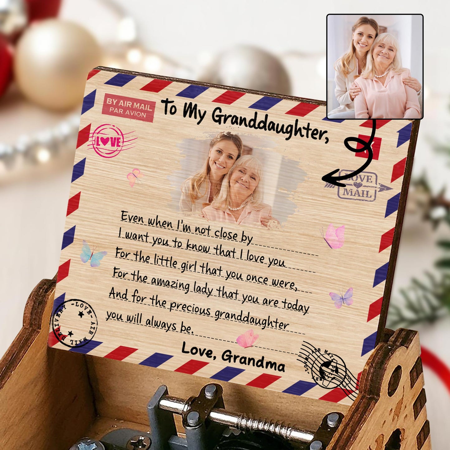 To My Granddaughter Touched By Love And Warm Memories