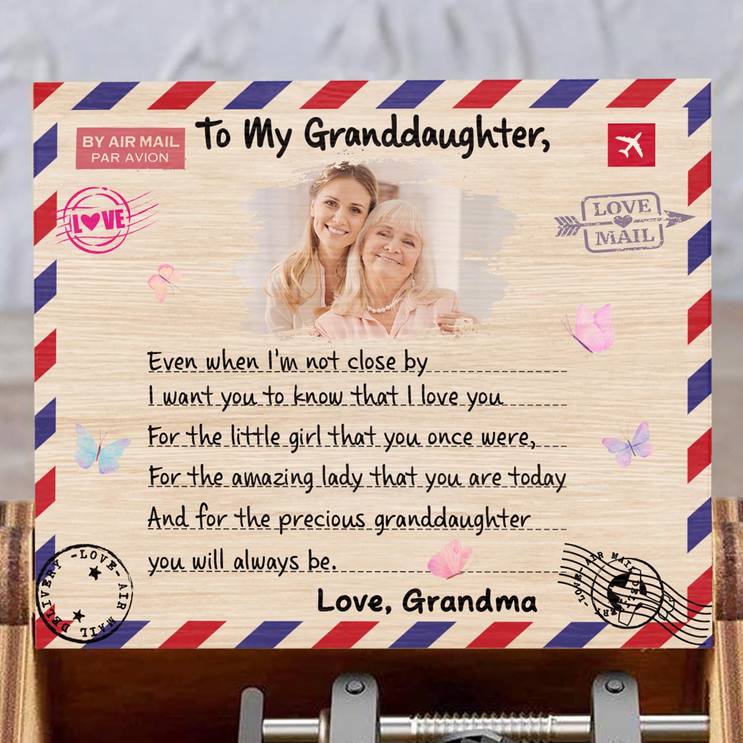 To My Granddaughter Touched By Love And Warm Memories