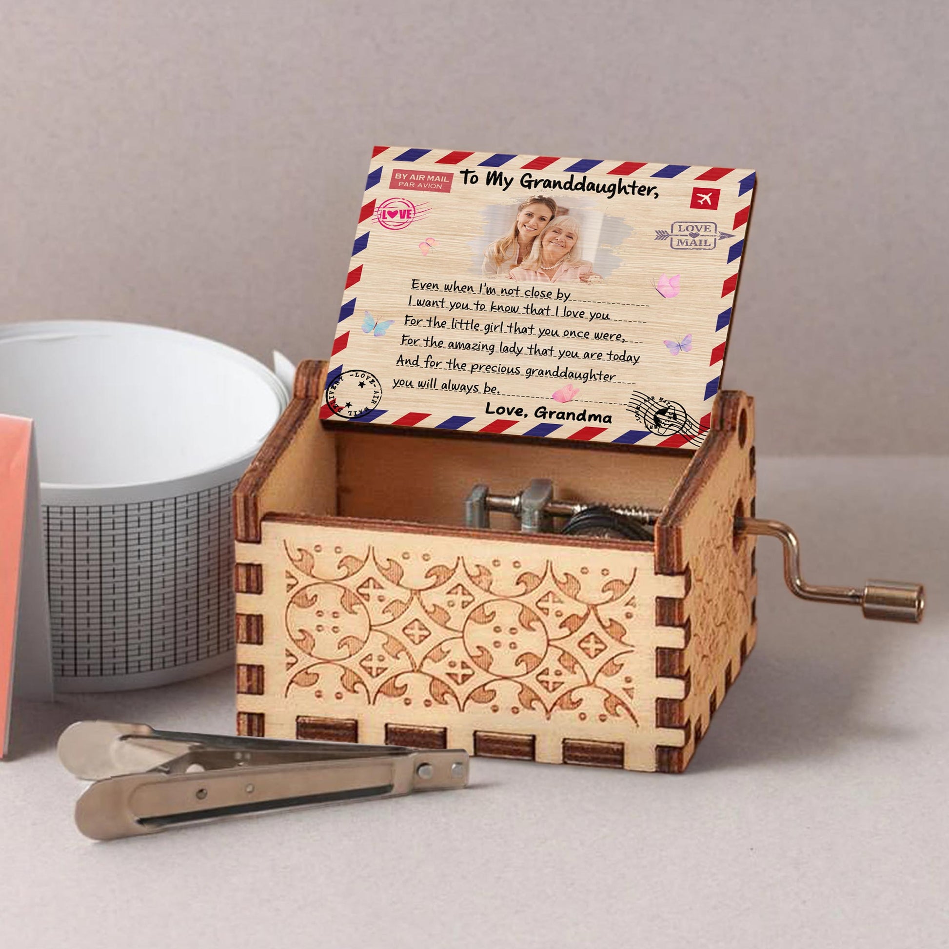 To My Granddaughter Touched By Love And Warm Memories