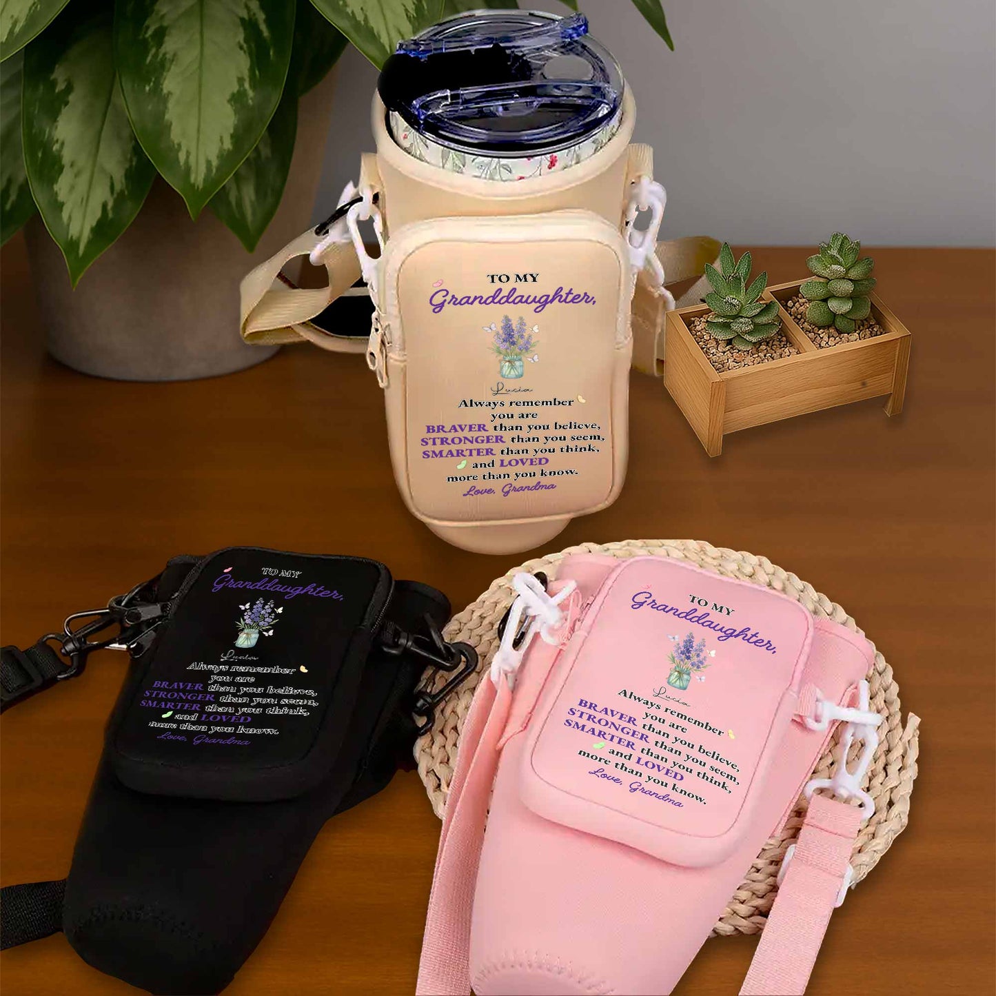 To My Granddaughter, Always Remember, Flowers