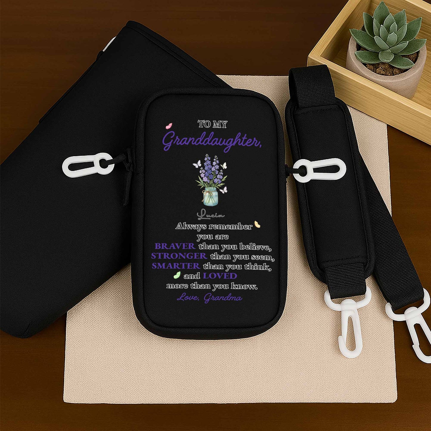 To My Granddaughter, Always Remember, Flowers