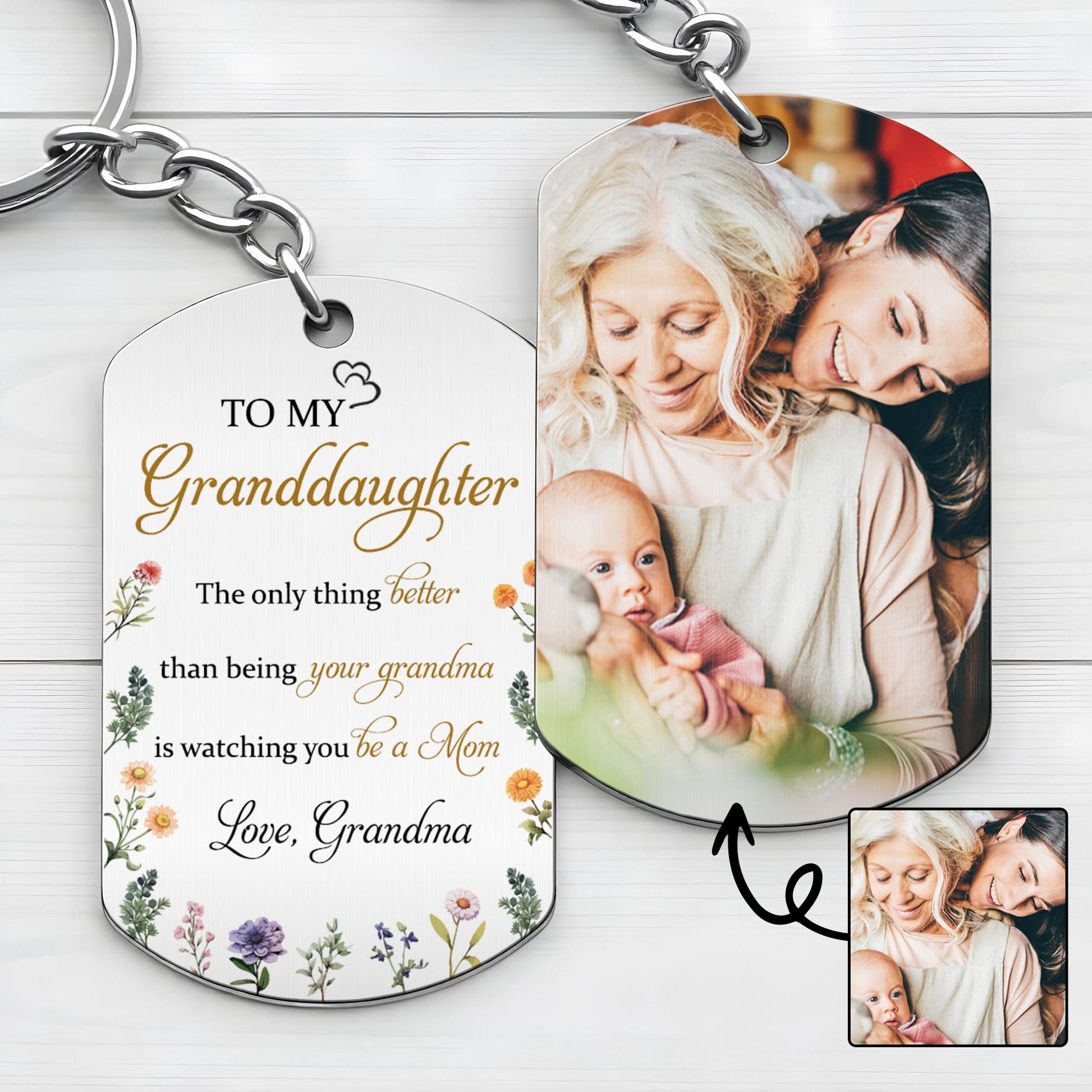To My Granddaughter, Watching You Be A Mom