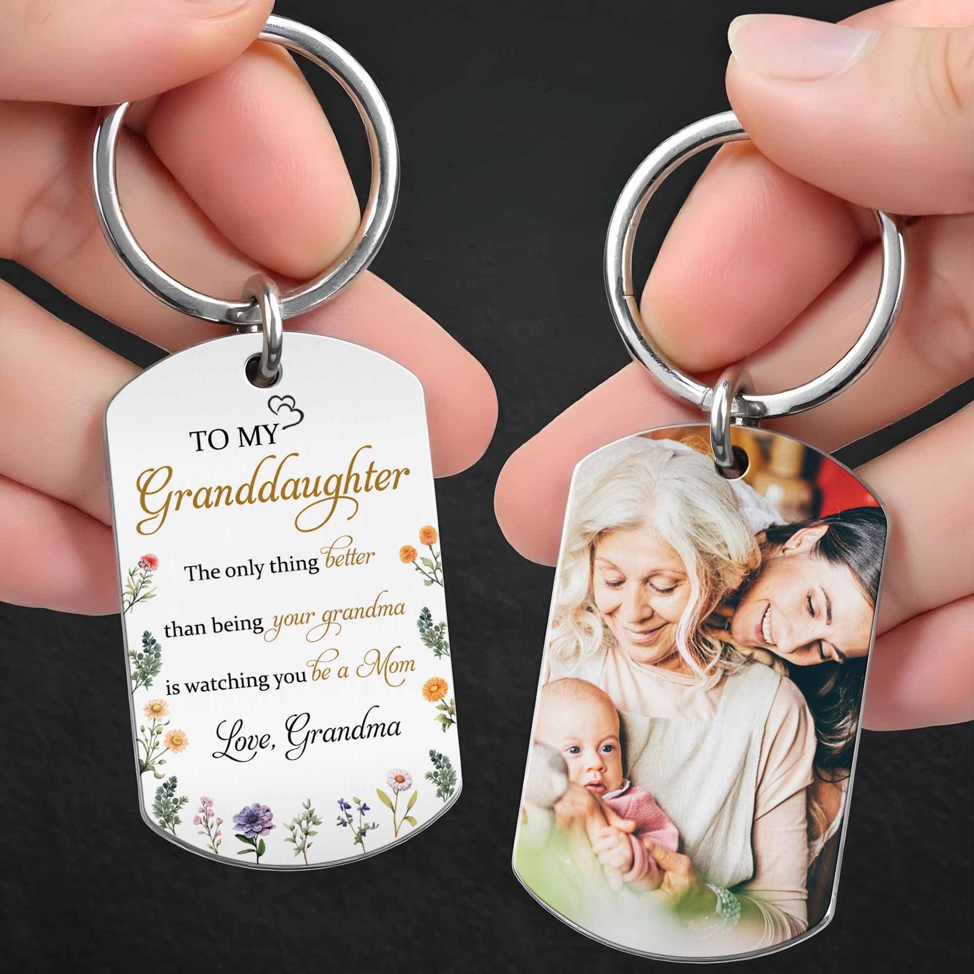 To My Granddaughter, Watching You Be A Mom