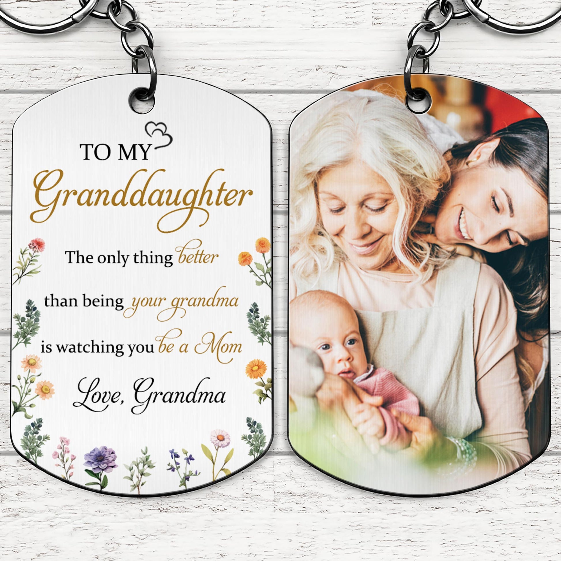 To My Granddaughter, Watching You Be A Mom