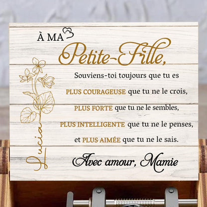 À Ma Petite-Fille, You Are Always Braver Than You Believe