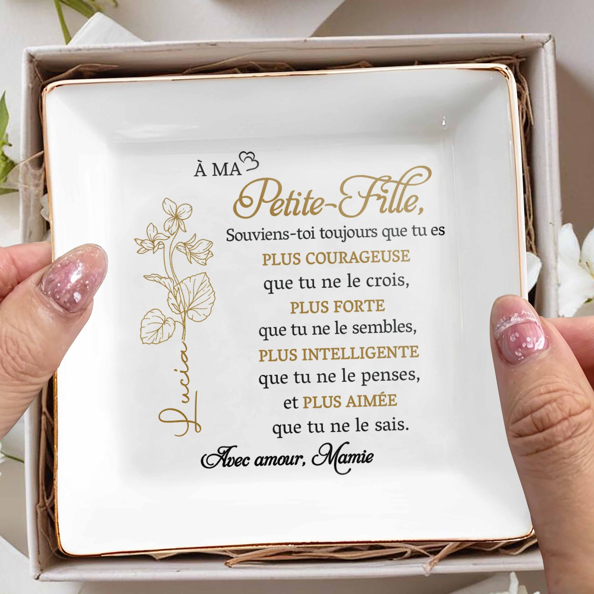 Always Remember You Are Braver, Stronger, Smarter, Flower Design