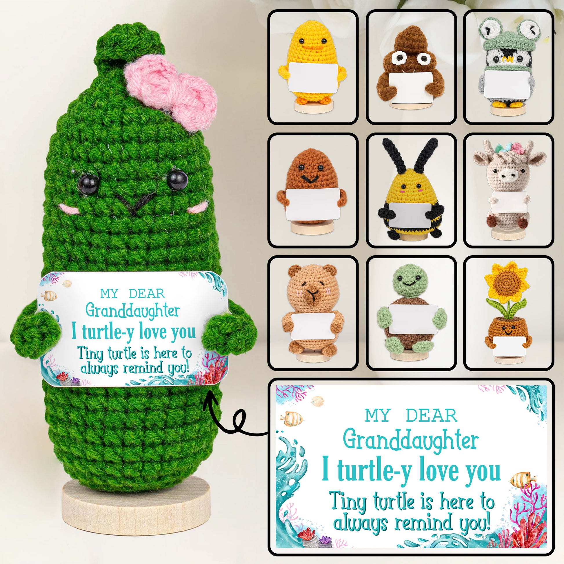 My Dear Granddaughter I Turtle-y Love You