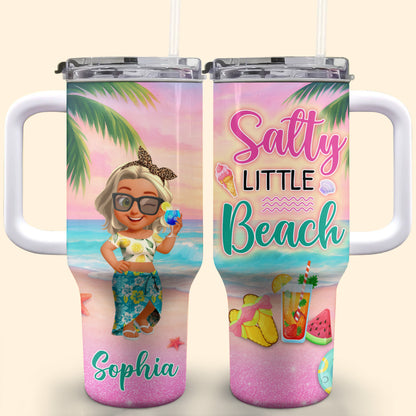 Salty Little Beach With Tropical Vibes