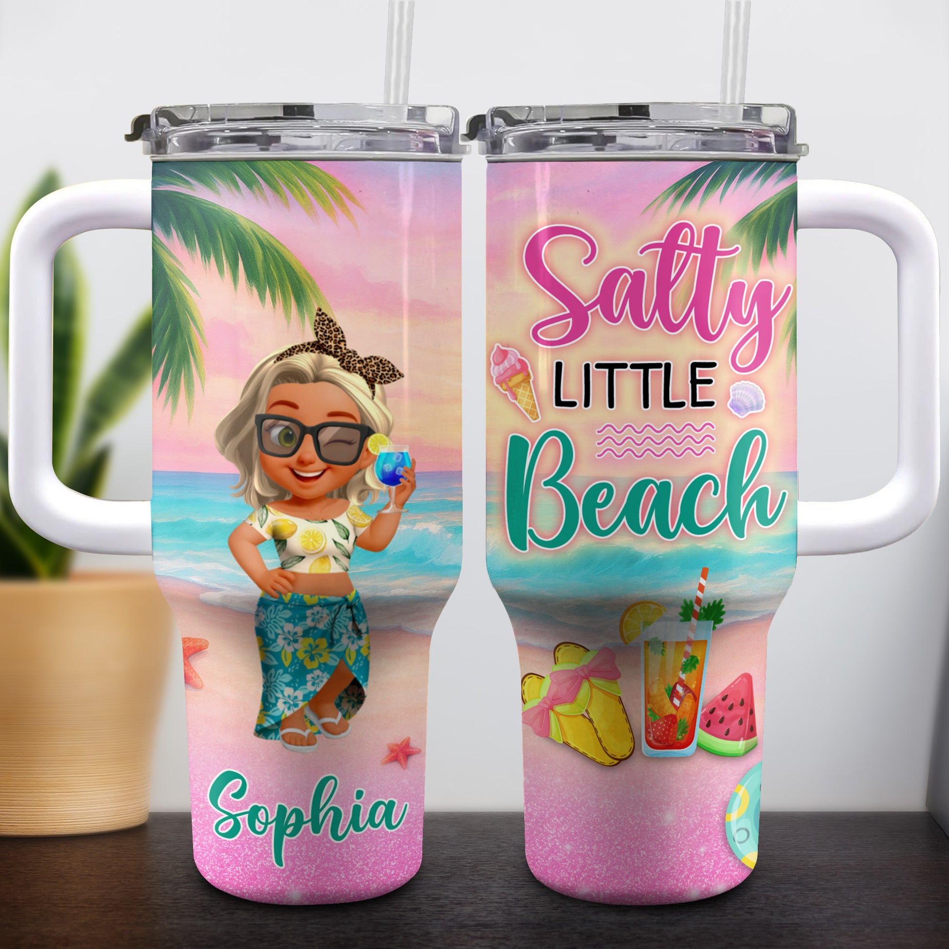 Salty Little Beach With Tropical Vibes