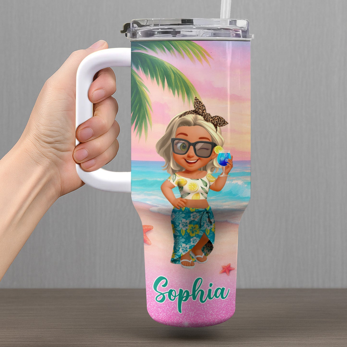 Salty Little Beach With Tropical Vibes