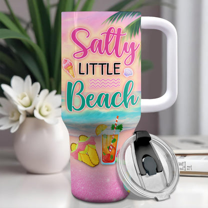Salty Little Beach With Tropical Vibes