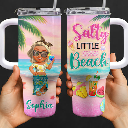 Salty Little Beach With Tropical Vibes