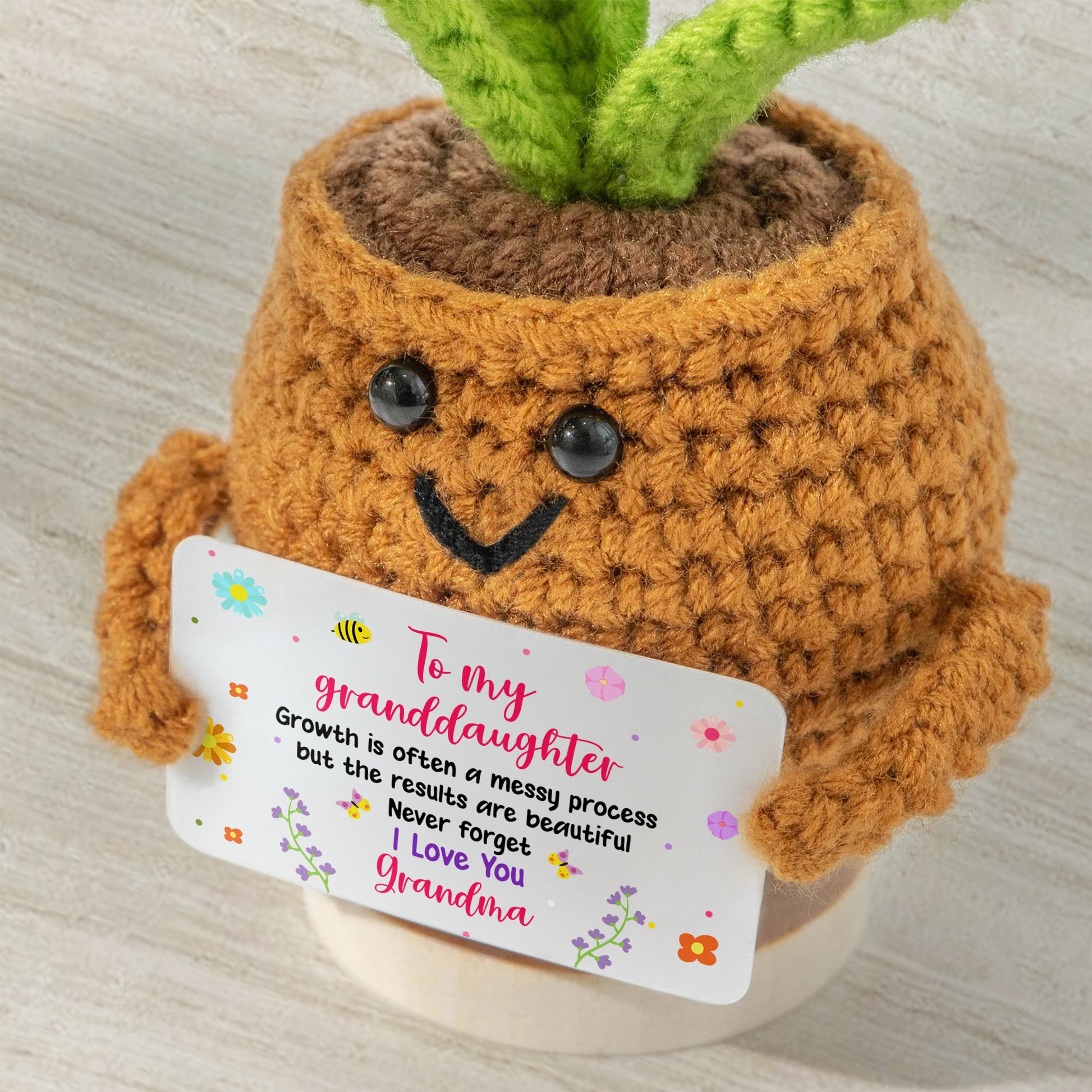 To My Granddaughter, Growth Is A Slow Process