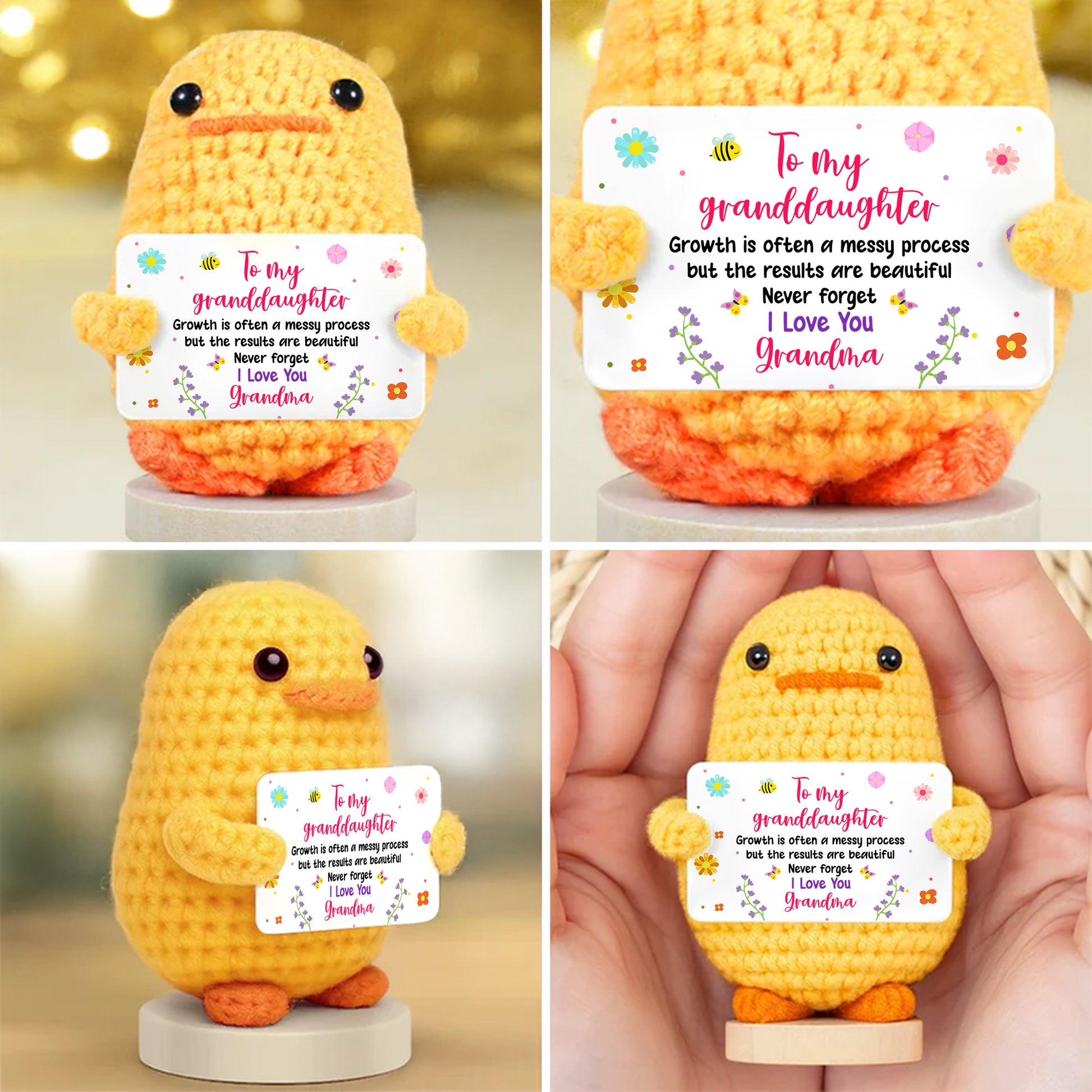 To My Granddaughter, Growth Is A Slow Process