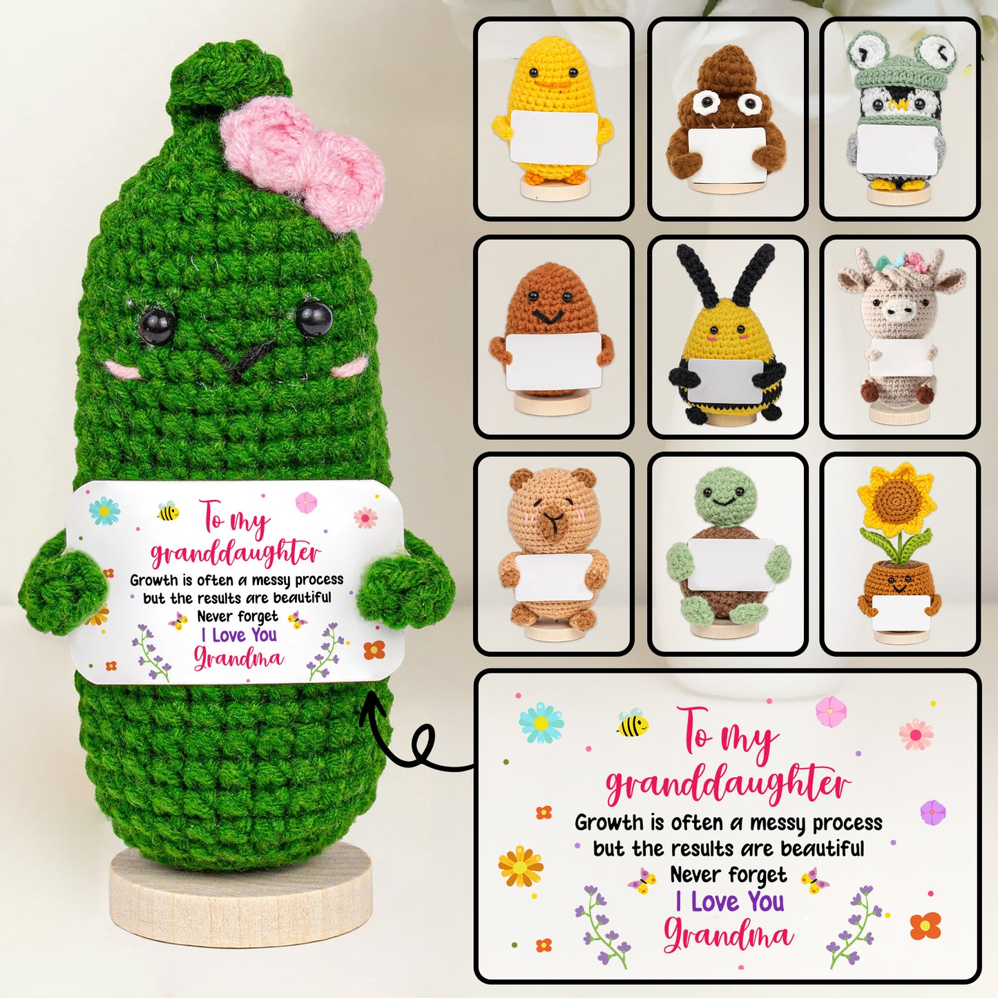 To My Granddaughter, Growth Is A Slow Process