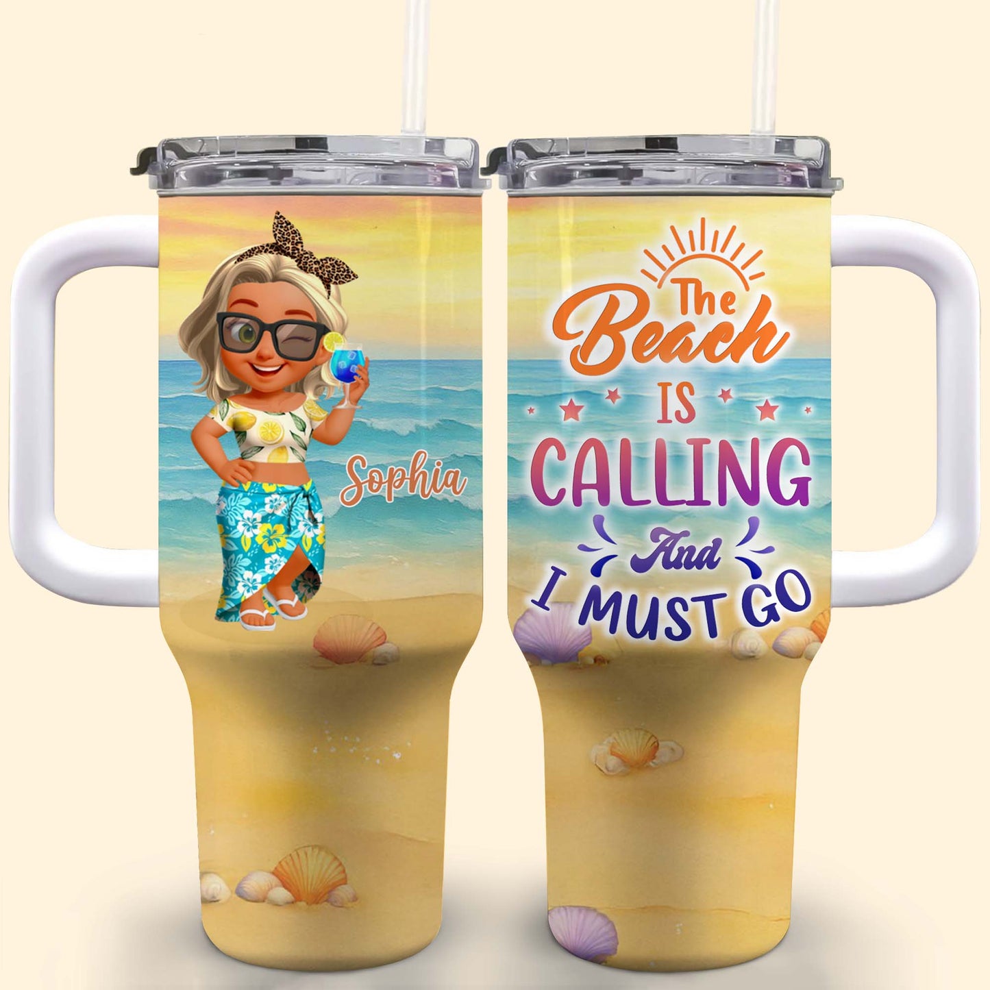 Celebrate Sun, Sea, And Relaxation, Beach-Themed Design