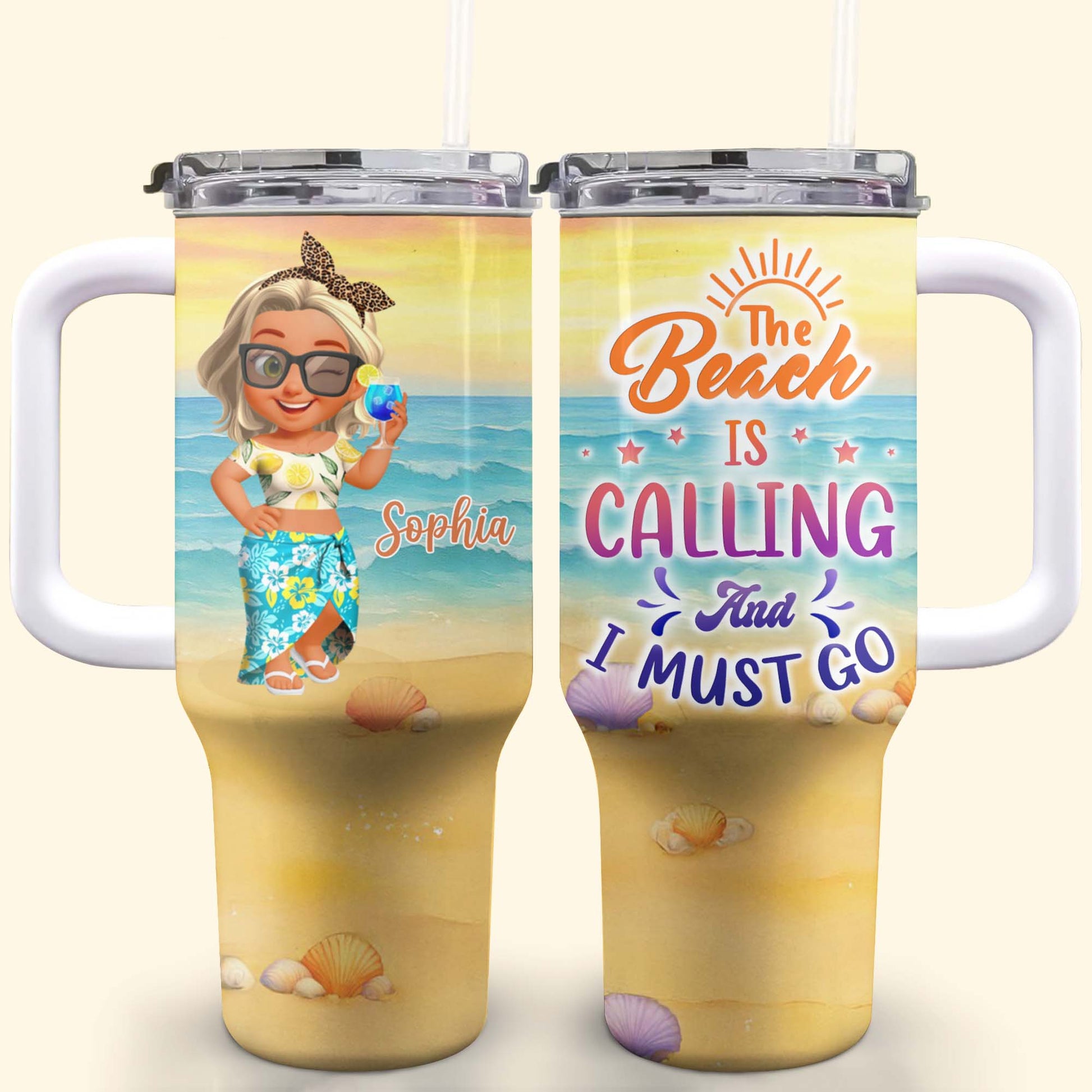 Celebrate Sun, Sea, And Relaxation, Beach-Themed Design