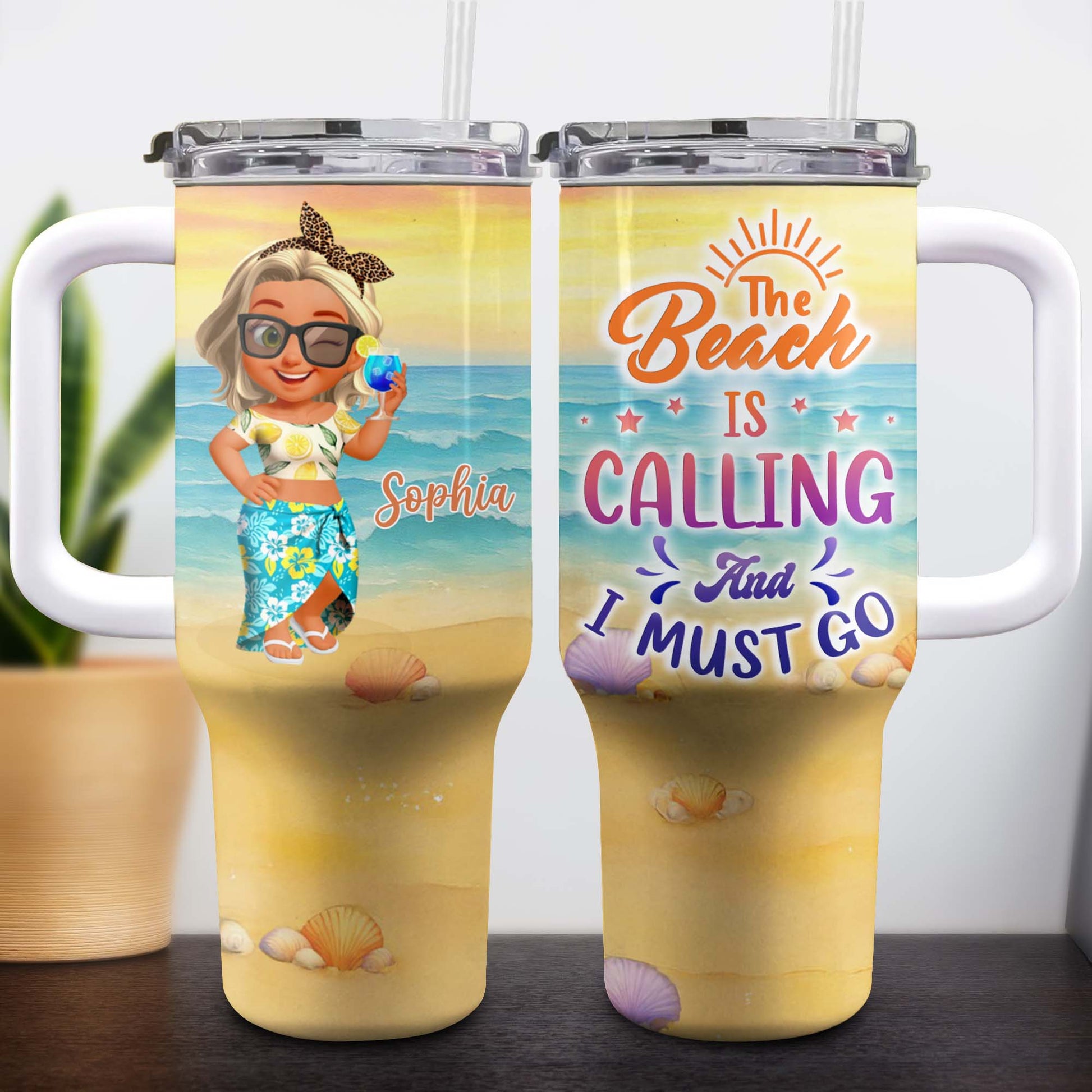 Celebrate Sun, Sea, And Relaxation, Beach-Themed Design