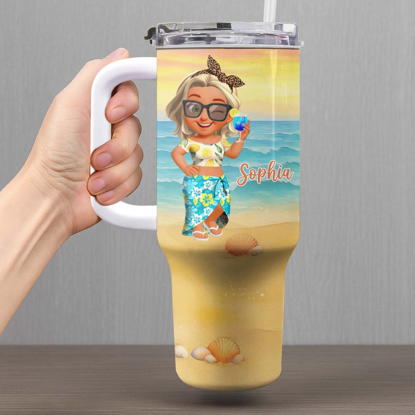 Celebrate Sun, Sea, And Relaxation, Beach-Themed Design