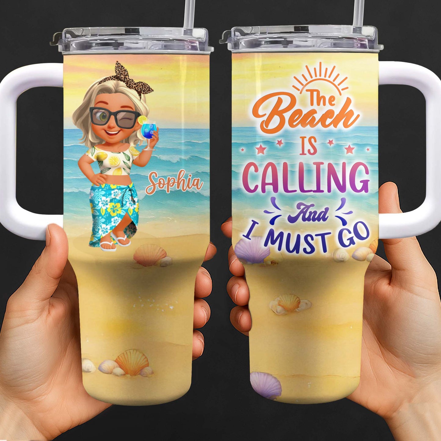 Celebrate Sun, Sea, And Relaxation, Beach-Themed Design