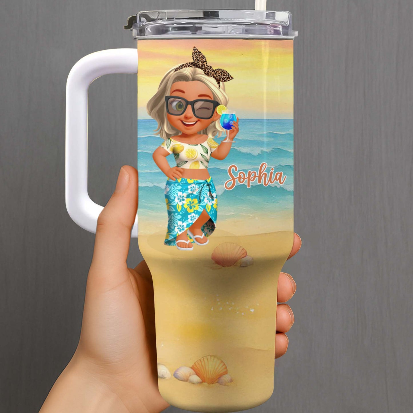 Celebrate Sun, Sea, And Relaxation, Beach-Themed Design