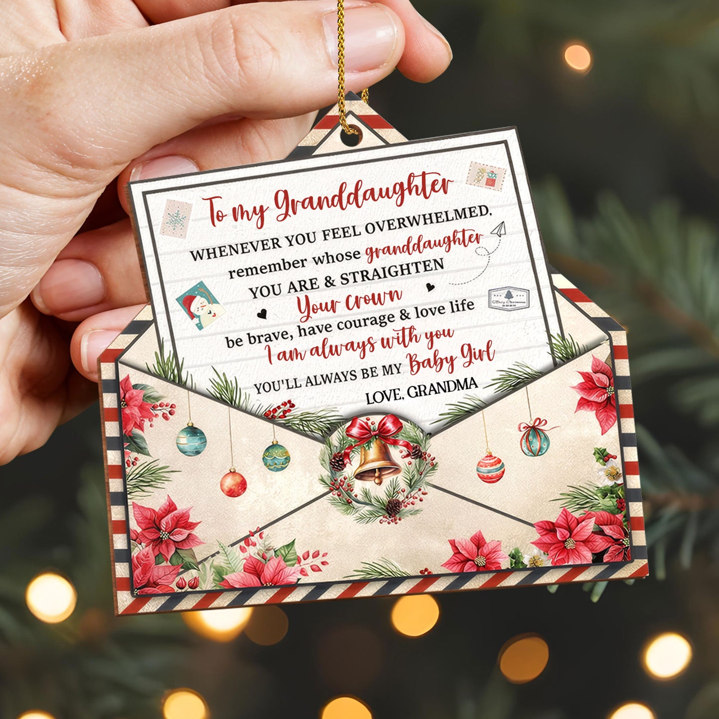 To My Granddaughter, Be Brave And Love Life