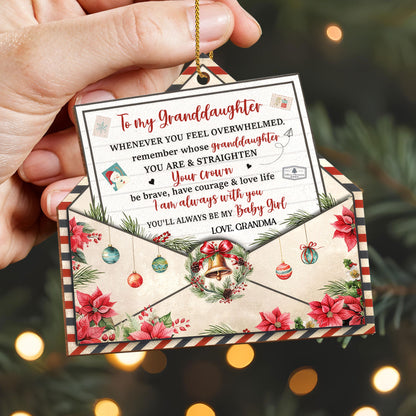 To My Granddaughter, Be Brave And Love Life