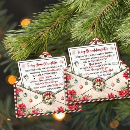 To My Granddaughter, Be Brave And Love Life