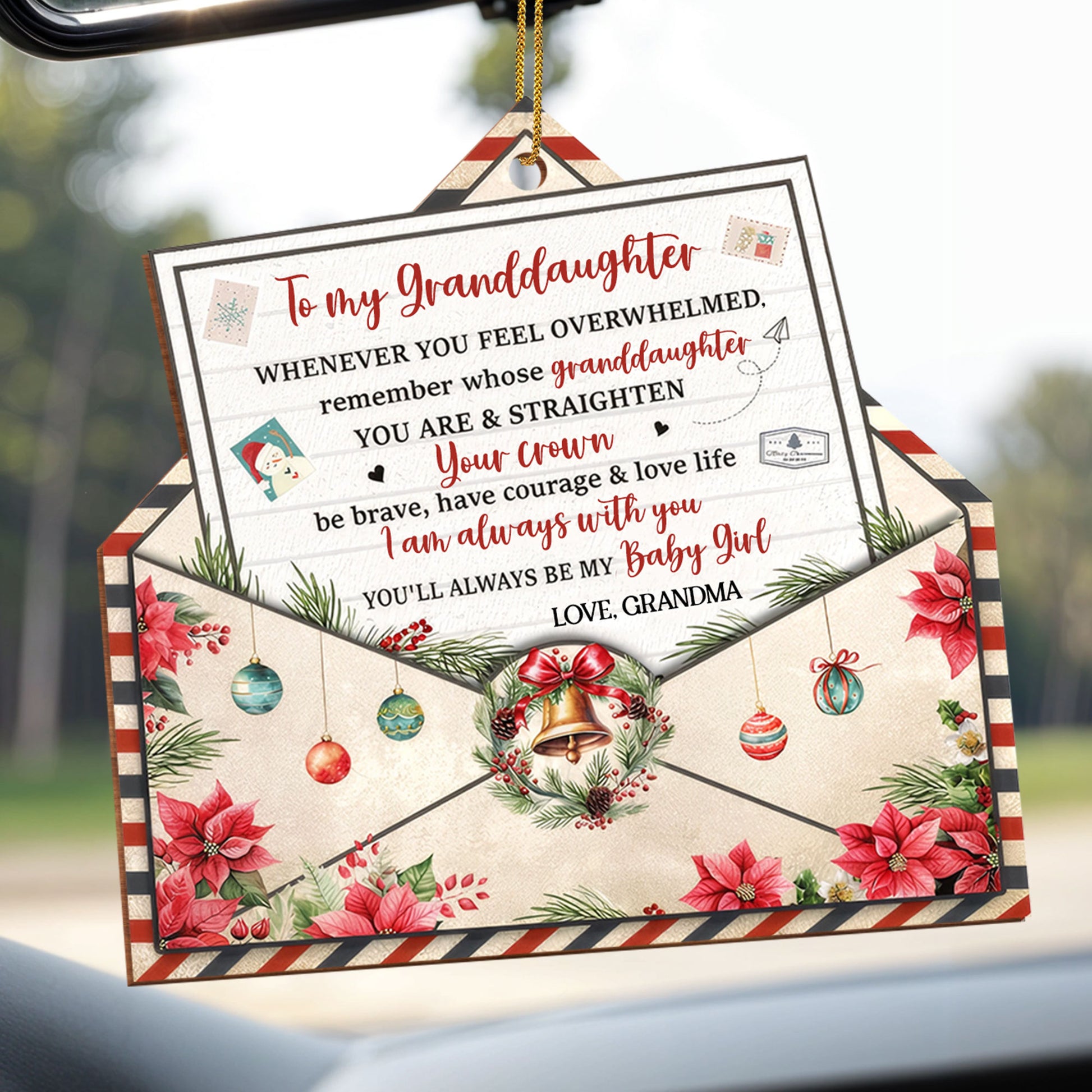 To My Granddaughter, Be Brave And Love Life