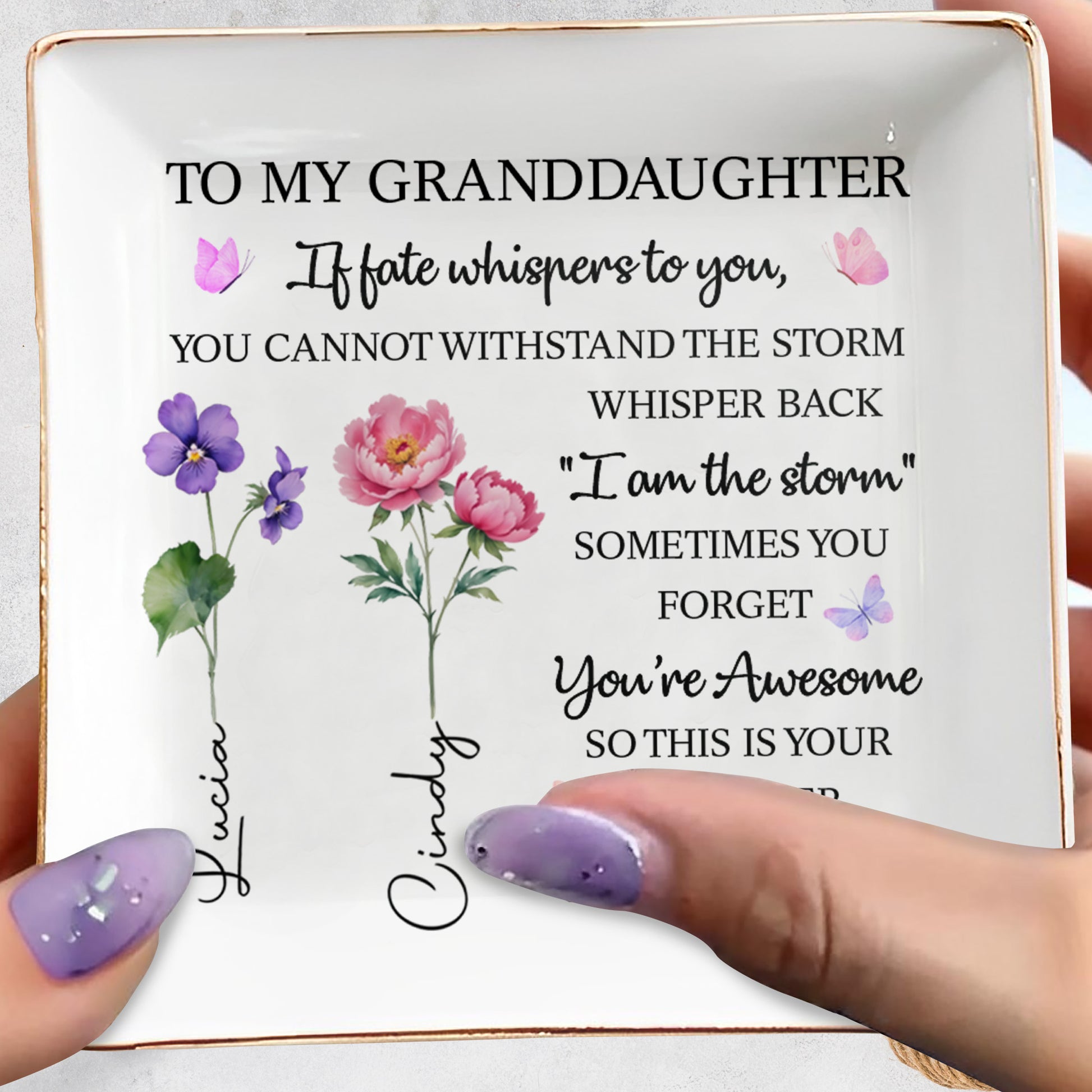 If Fate Whispers To You, You Cannot Withstand The Storm, Whisper Back 'I Am The Storm'