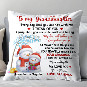 To My Granddaughter, Love And Protection Forever