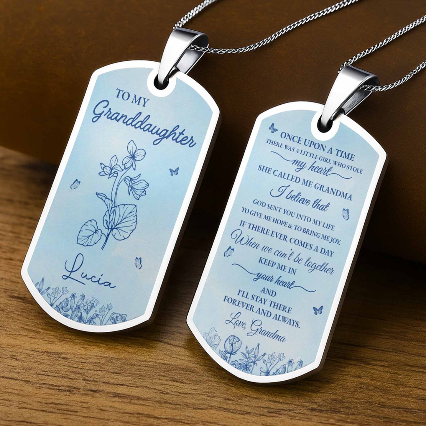 To My Granddaughter, A Beautiful Flower Just Like You