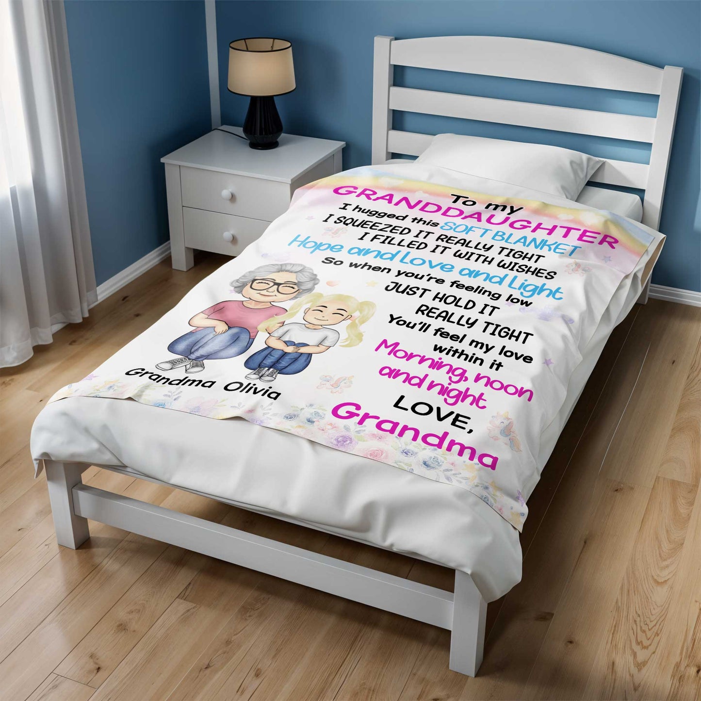 To My Granddaughter, Filled With Love And Light