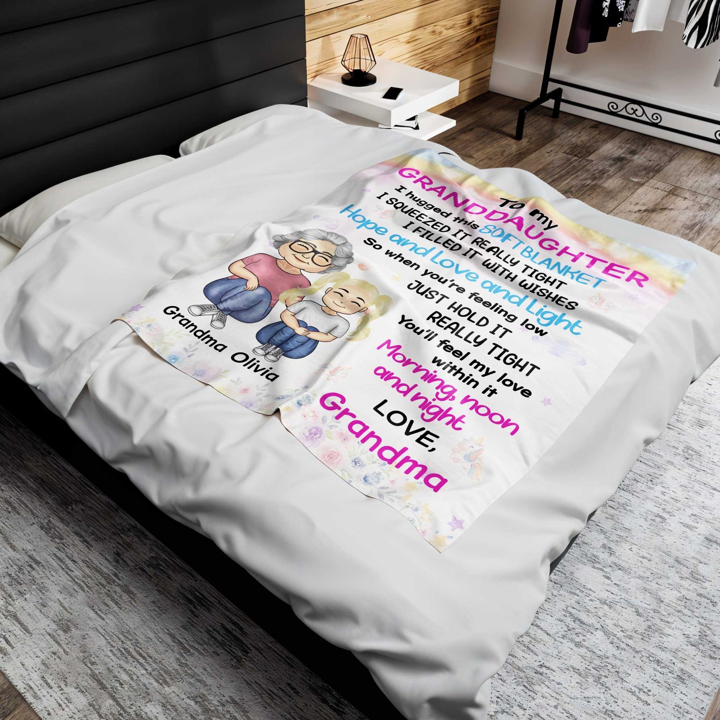 To My Granddaughter, Filled With Love And Light