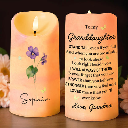 To My Granddaughter, Braver, Stronger, Loved