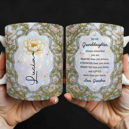 To My Granddaughter, Remember You Are Braver, Stronger, Smarter